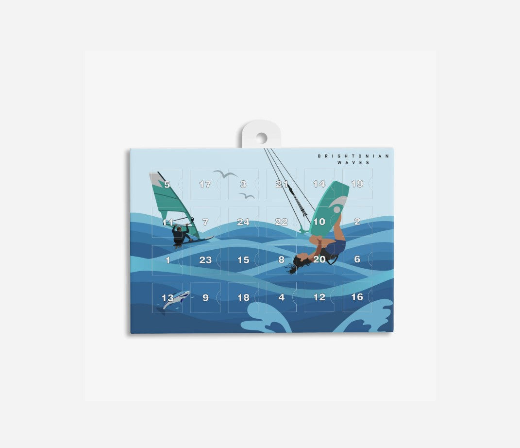 Kitesurf and Windsurf Advent Calendar (Milk Chocolate)