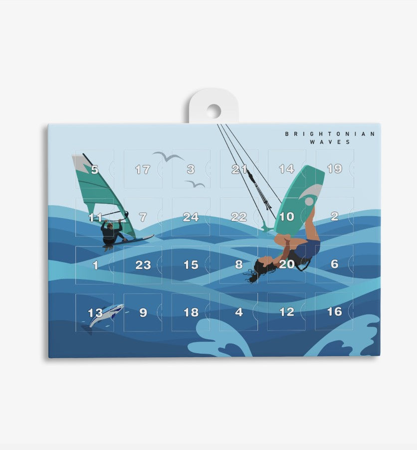Kitesurf and Windsurf Advent Calendar (Milk Chocolate)