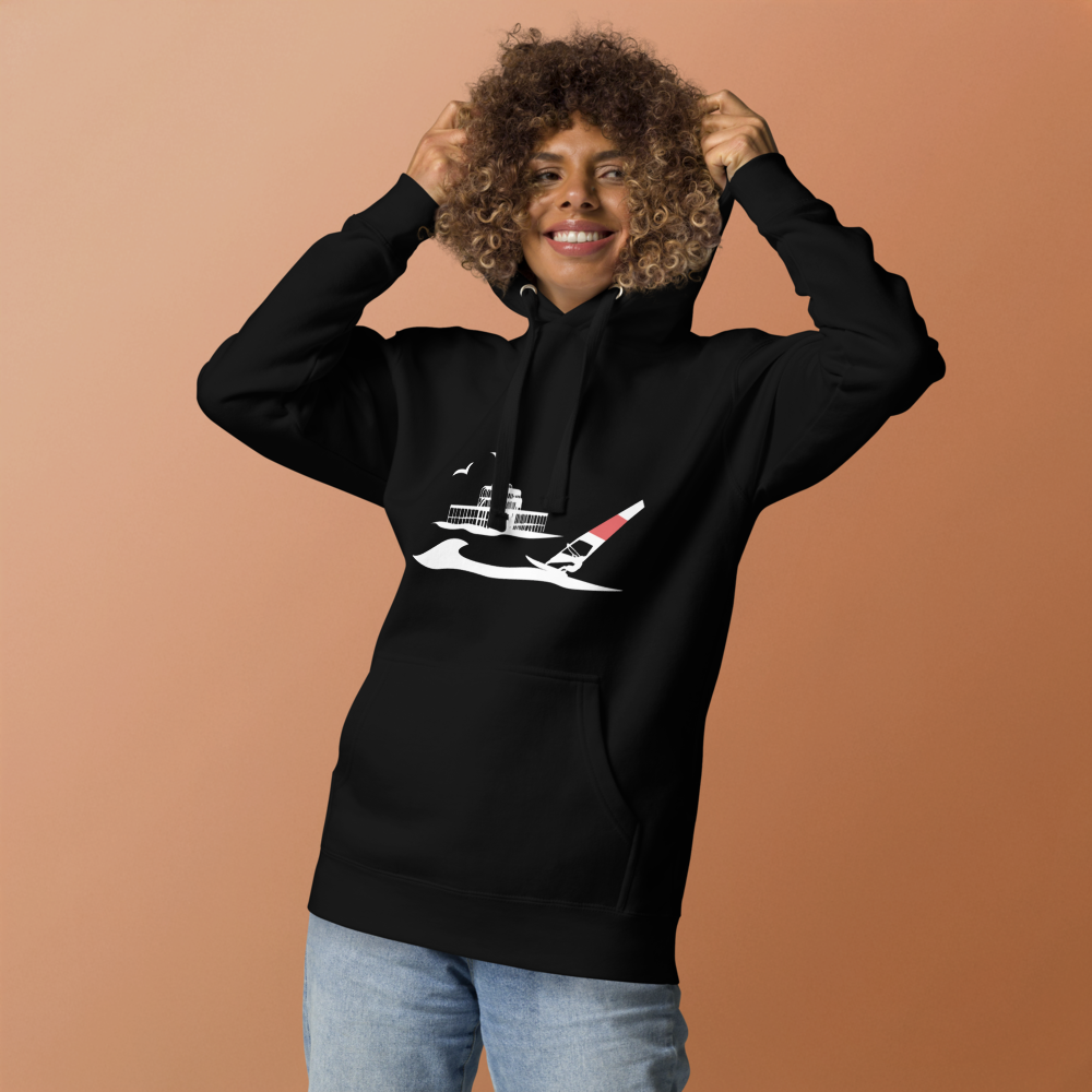 Unisex Brighton Pier Windsurf Hoodie