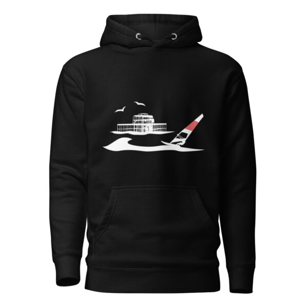 Windsurfer & Brighton Pier - Hoodie - Image 3
